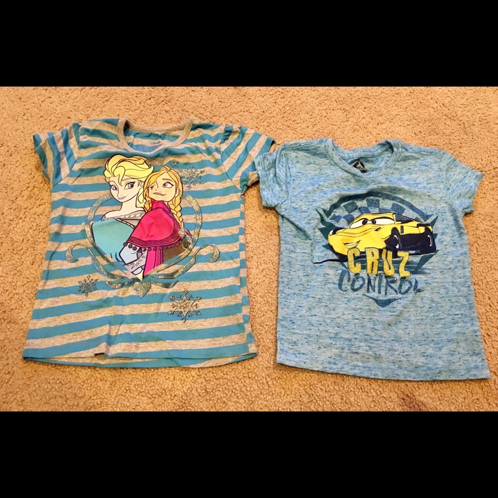 Two Disney Tees
